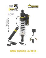Touratech Suspension Ressort-amortisseur abaissement -25mm pour BMW F850GS à partir de 2018 DDA / Plug & Travel