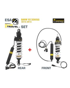 KIT de suspension Plug & Travel-ESA Abaissement -25mm Touratech pour BMW R1200GS, modèles 2010-2012
