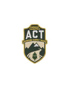 Insigne brodé à coudre avec le logo ACT