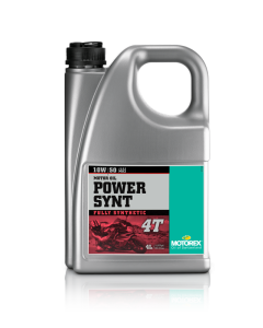 Motorex huile - Power Synt 4T SAE 10W/50 - 4 litres JASO MA2