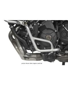 Arceau de protection moteur, inox noir, pour Yamaha MT-09 Tracer